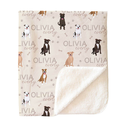 Personalized Kids Blankets | Dog Breeds - Part 2