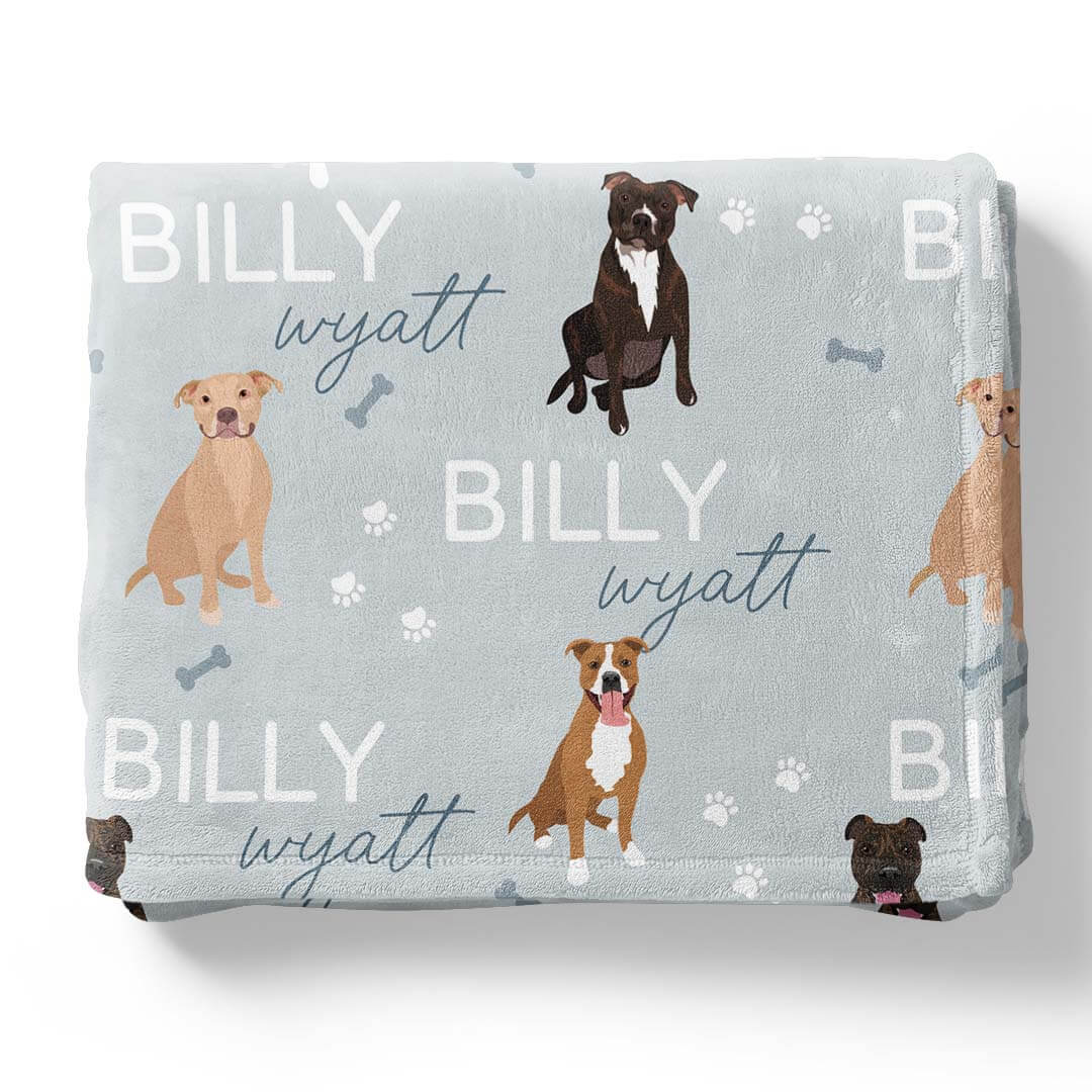 Personalized Kids Blankets | Dog Breeds - Part 2
