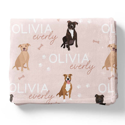Personalized Kids Blankets | Dog Breeds - Part 2