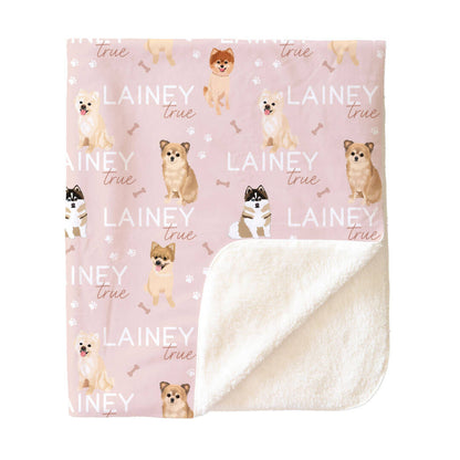 Personalized Kids Blankets | Dog Breeds - Part 2