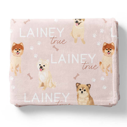 Personalized Kids Blankets | Dog Breeds - Part 2
