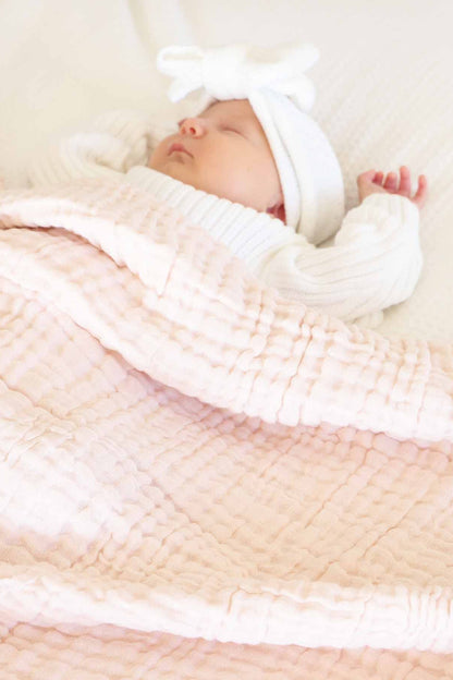 Organic Cotton Gauze Swaddle Blanket | Primrose