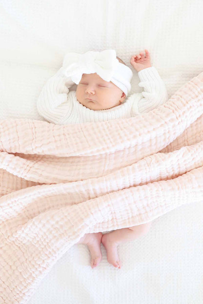 Organic Cotton Gauze Swaddle Blanket | Primrose