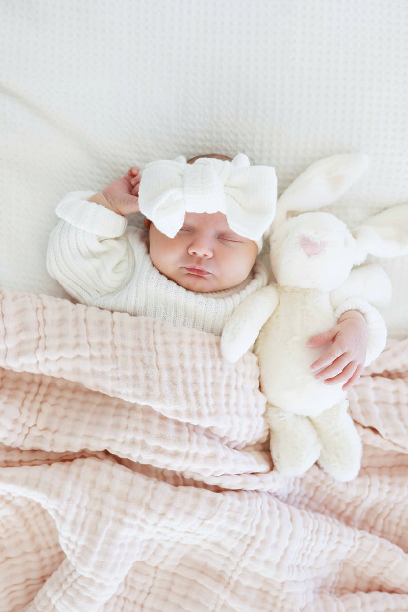 Organic Cotton Gauze Swaddle Blanket | Primrose
