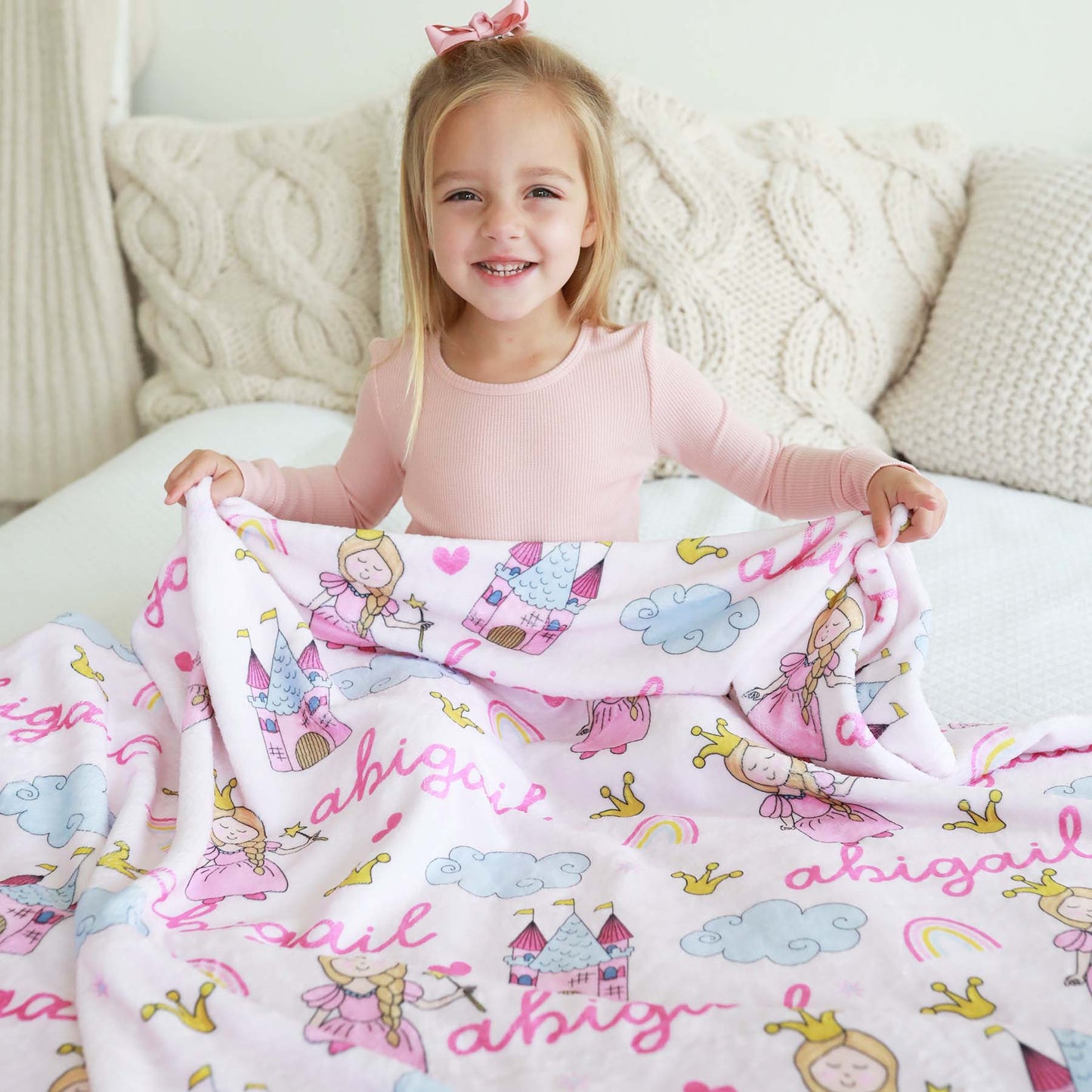 Once Upon A Time Personalized Kids Blanket