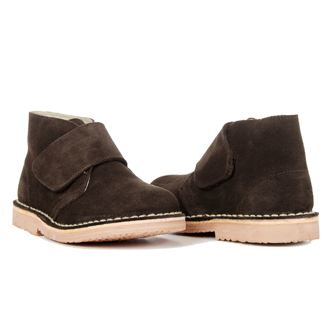 Suede Safari Boot - Brown