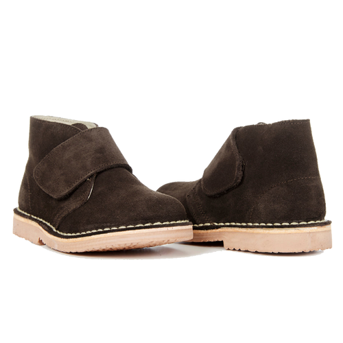Suede Safari Boot - Brown