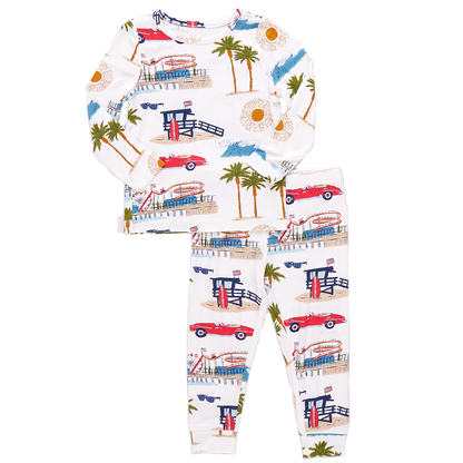 Kids Bamboo PJ Set - LA