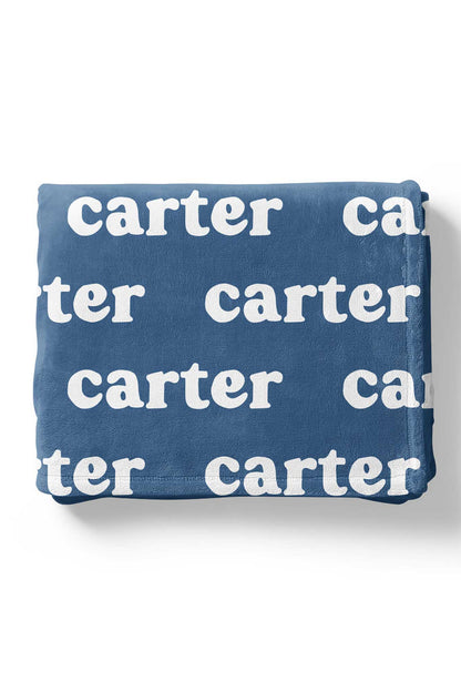 Baby Blues Personalized Color Blanket