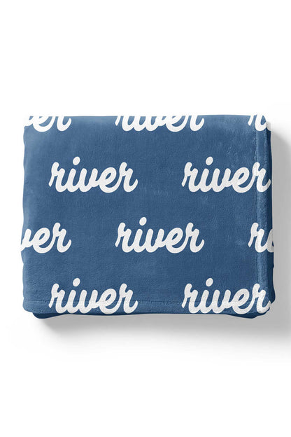 Baby Blues Personalized Color Blanket