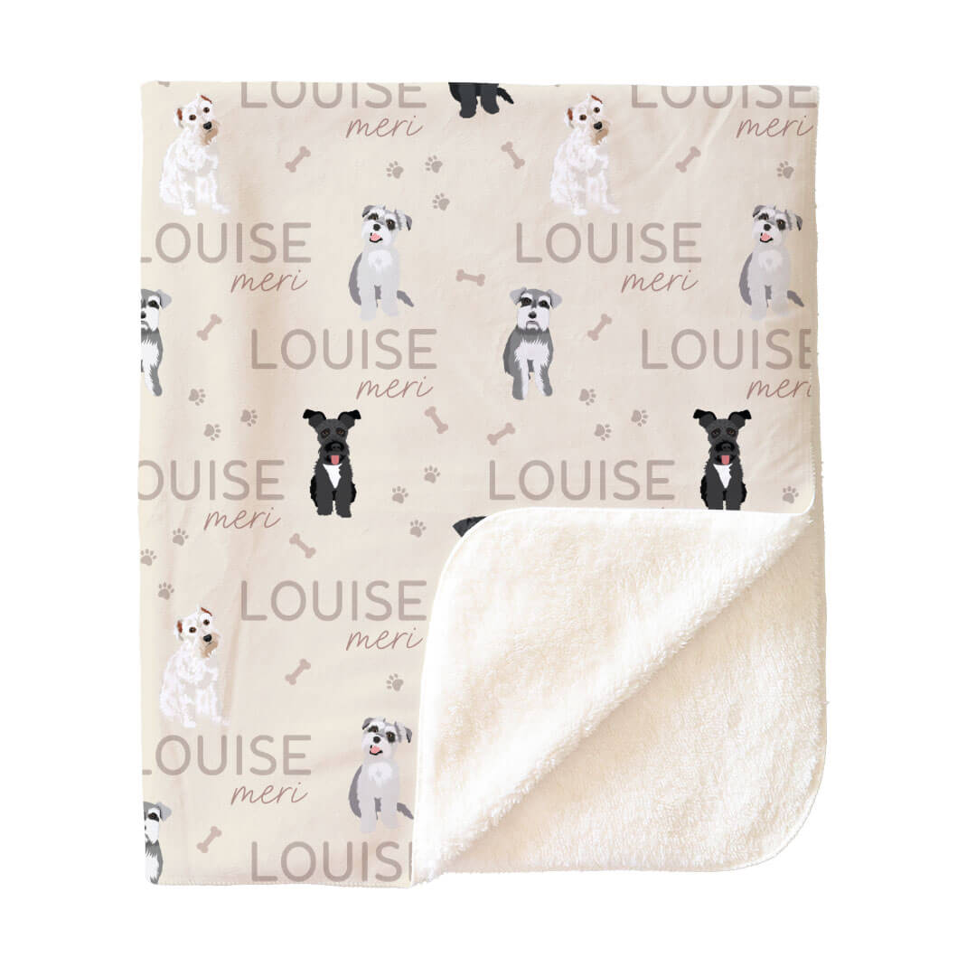 Personalized Kids Blankets | Dog Breeds - Part 2