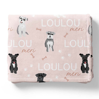 Personalized Kids Blankets | Dog Breeds - Part 2