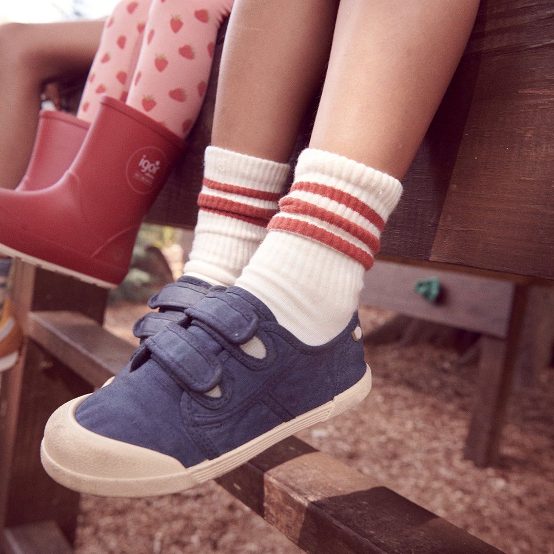 Scooter Tube Sock - Olive Navy