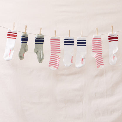 Scooter Tube Sock - Pink Red