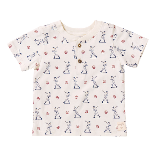 Scout Henley T-Shirt - Baseball