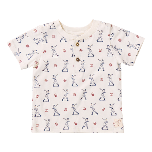 Scout Henley T-Shirt - Baseball