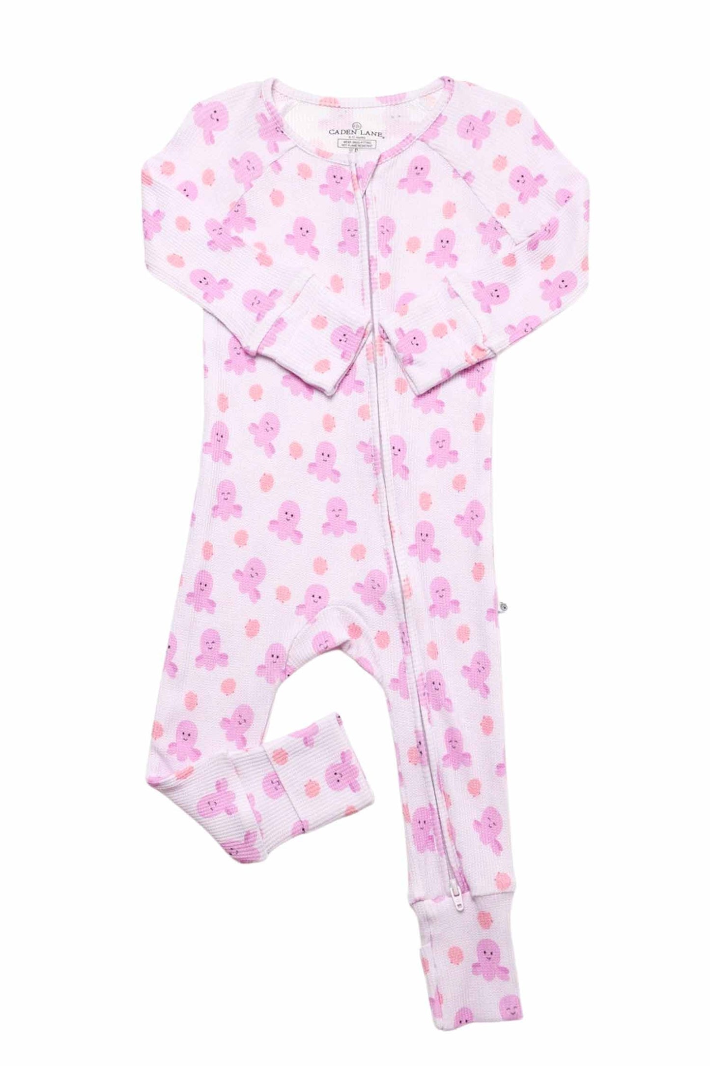 Bamboo Waffle Convertible Zip Romper | Sea Snuggles