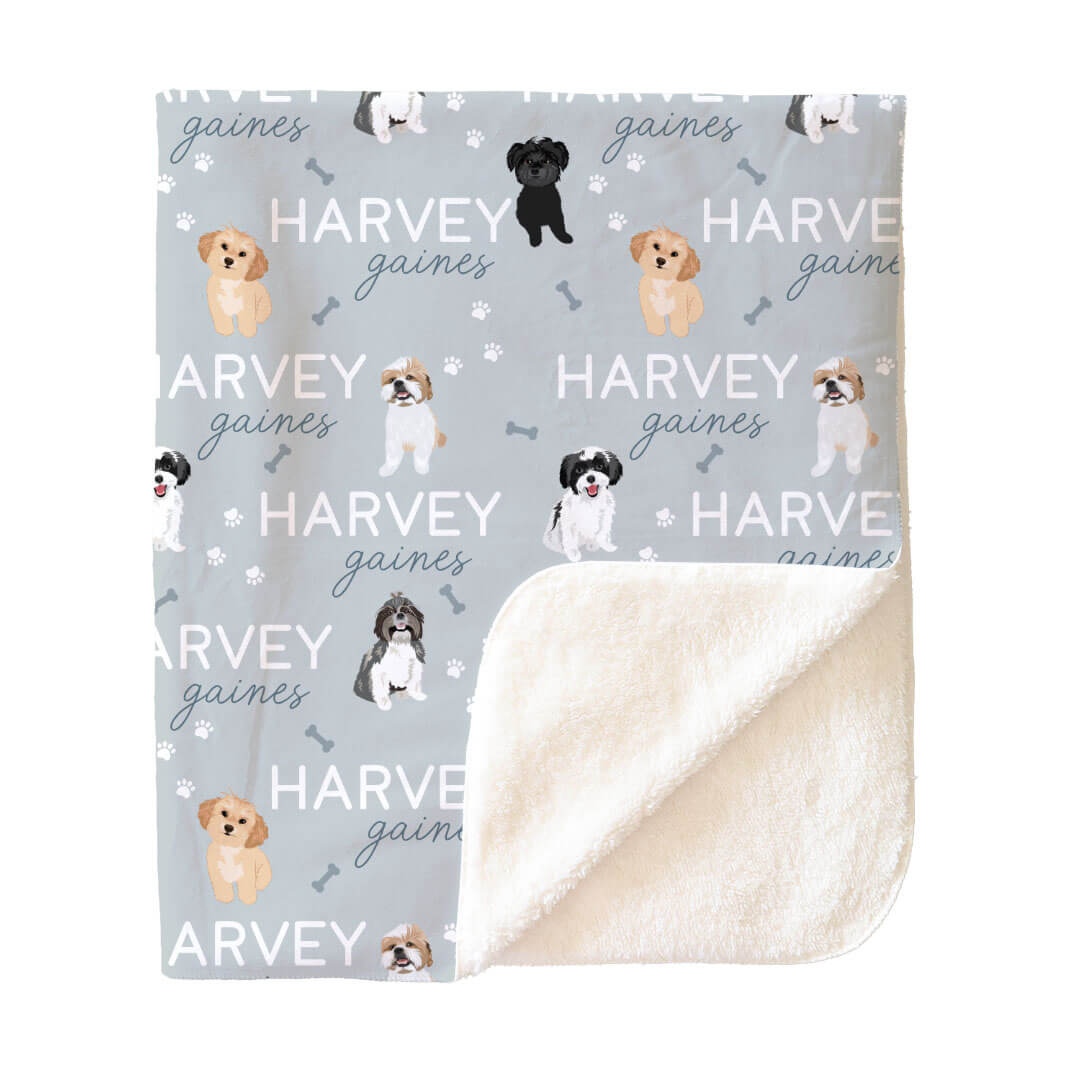 Personalized Kids Blankets | Dog Breeds - Part 2