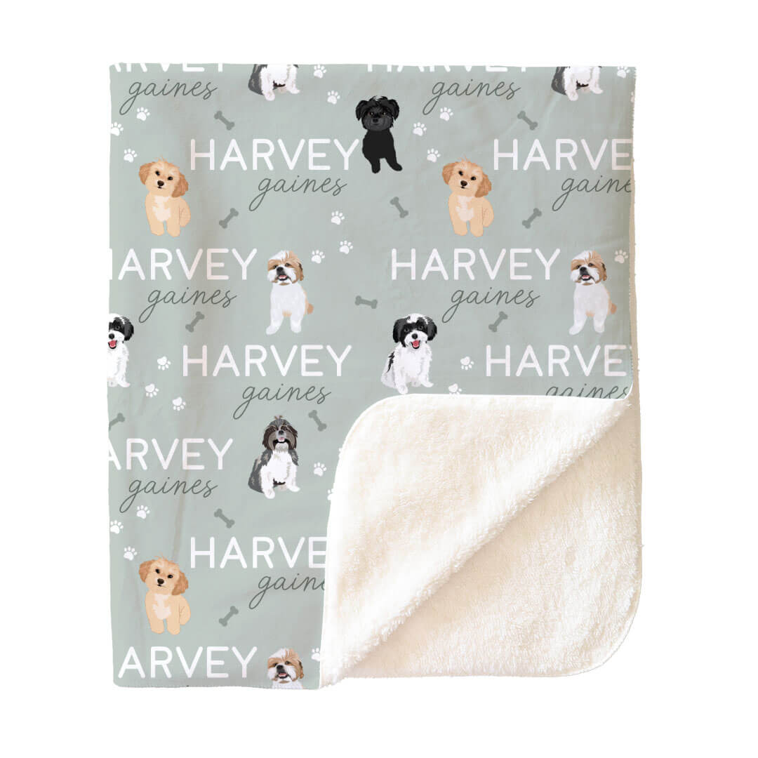 Personalized Kids Blankets | Dog Breeds - Part 2