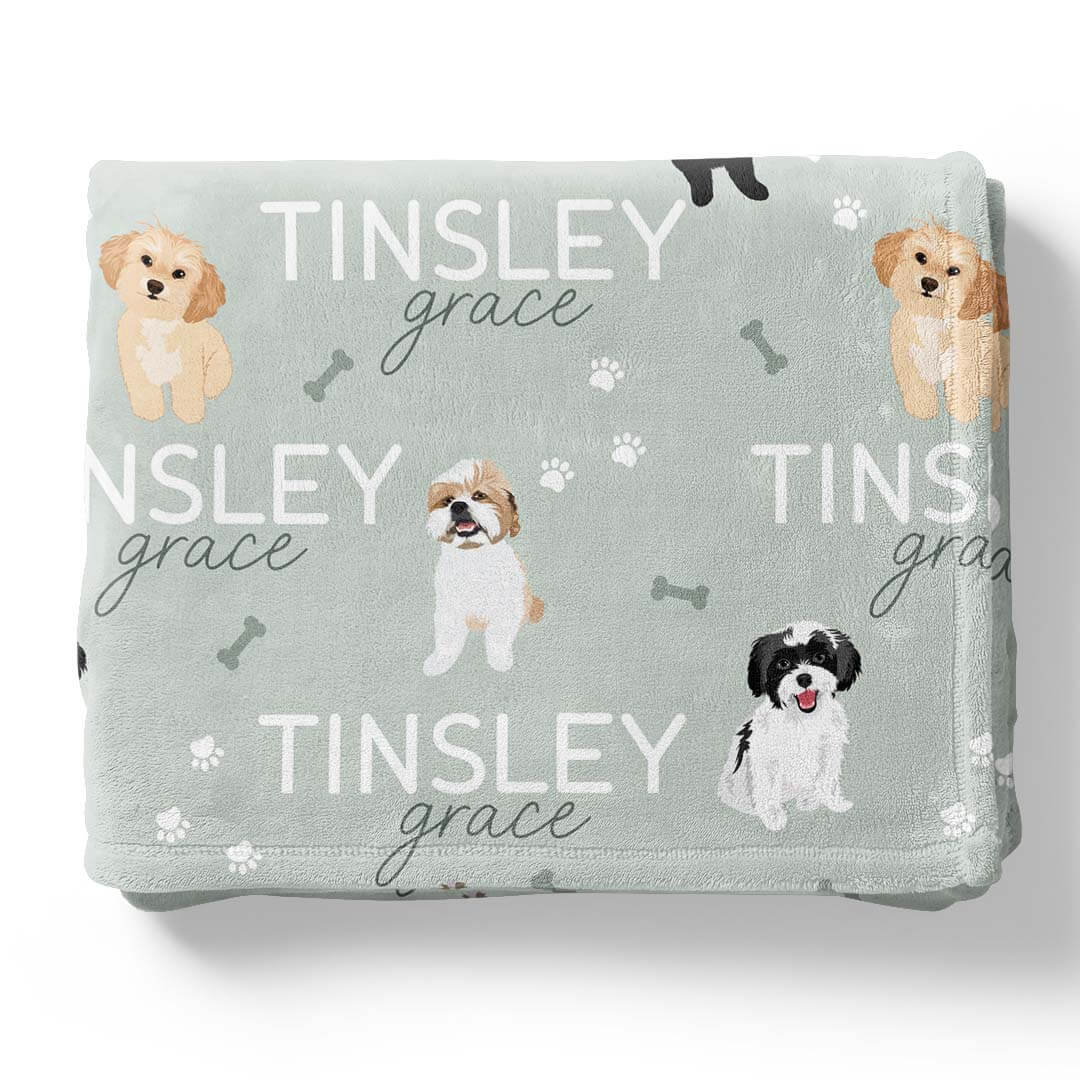 Personalized Kids Blankets | Dog Breeds - Part 2