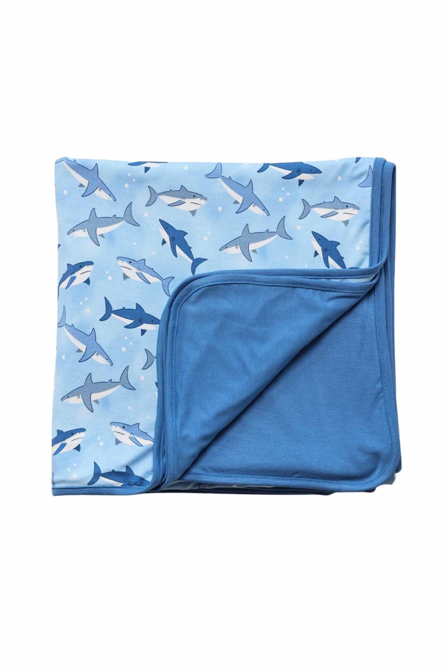 Double Sided Bamboo Blanket | Fin Friends