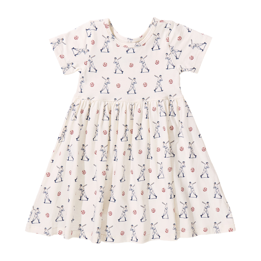 Sunny Dress - Baseball