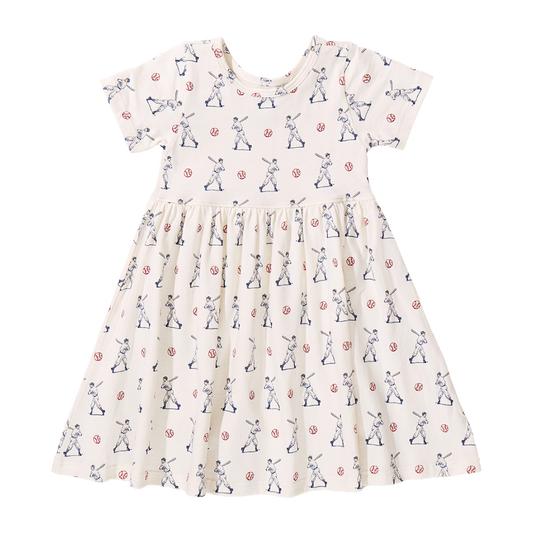 Sunny Dress - Baseball