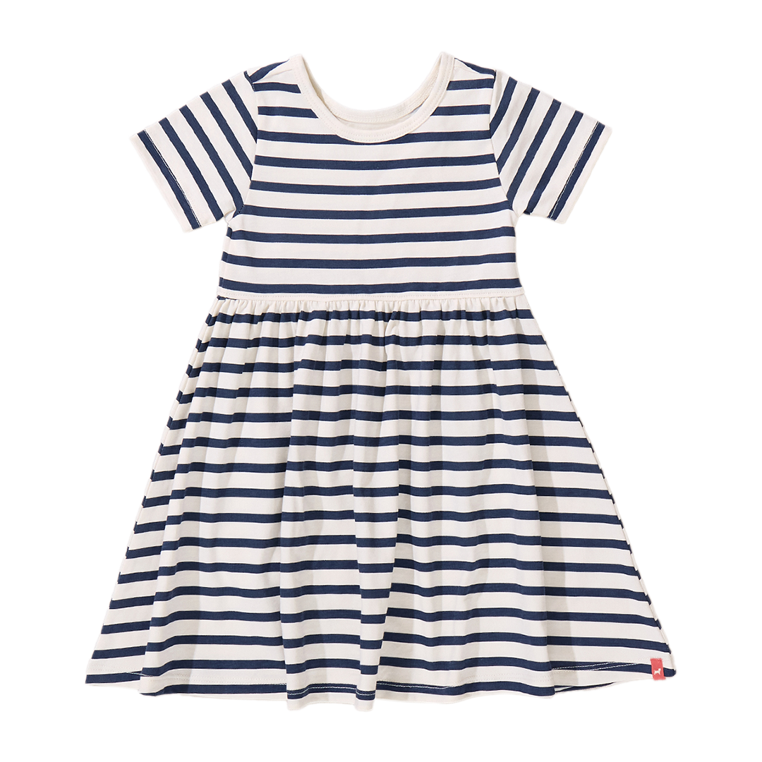 Sunny Dress - Navy Stripe