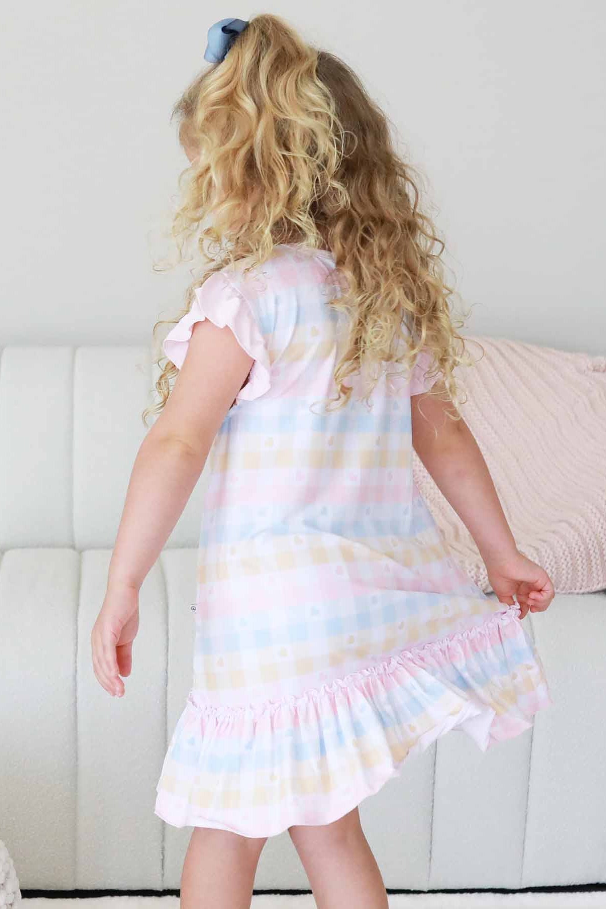 Girls' Flutter Sleeve Nightgown | Sweet Sleep