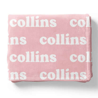 Cotton Candy Personalized Color Blanket