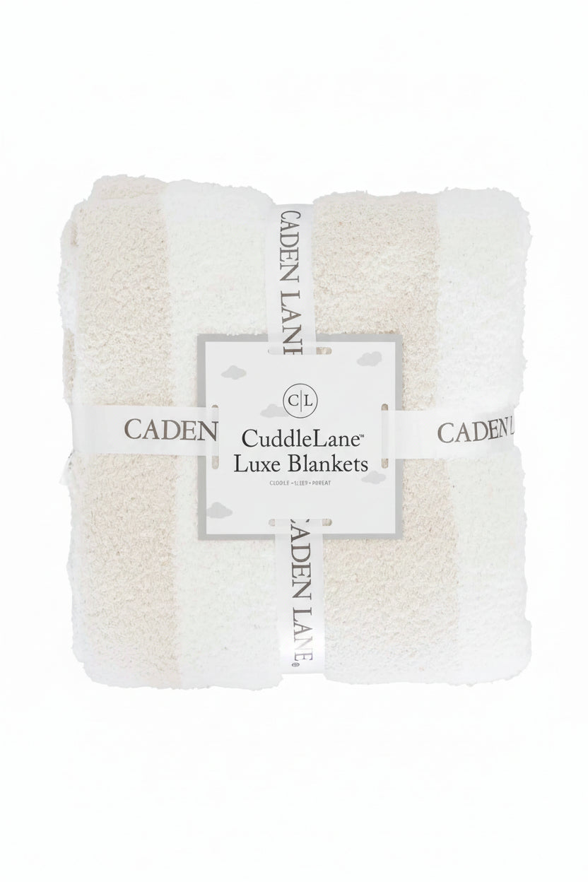 CuddleLane™ Luxe Blankets | Stripe