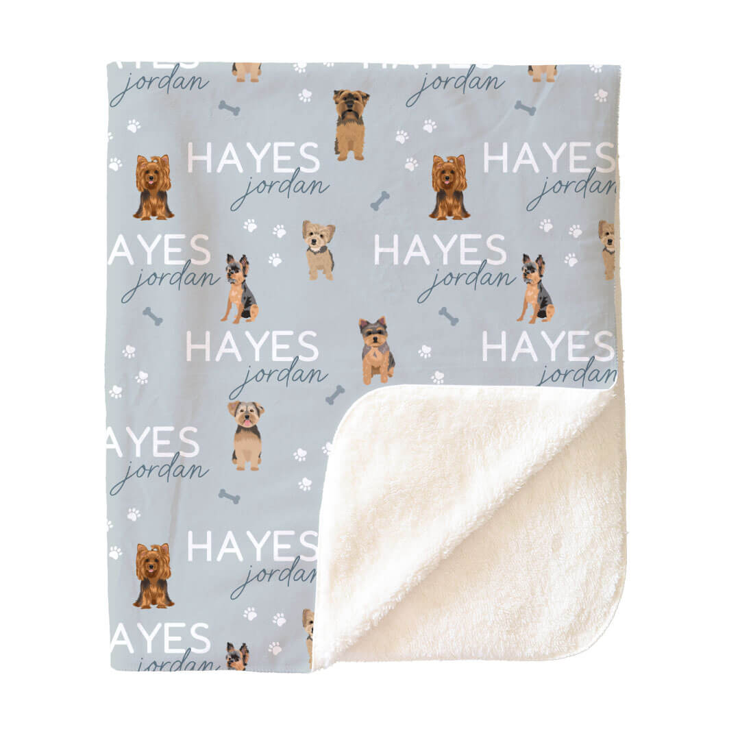 Personalized Kids Blankets | Dog Breeds - Part 2